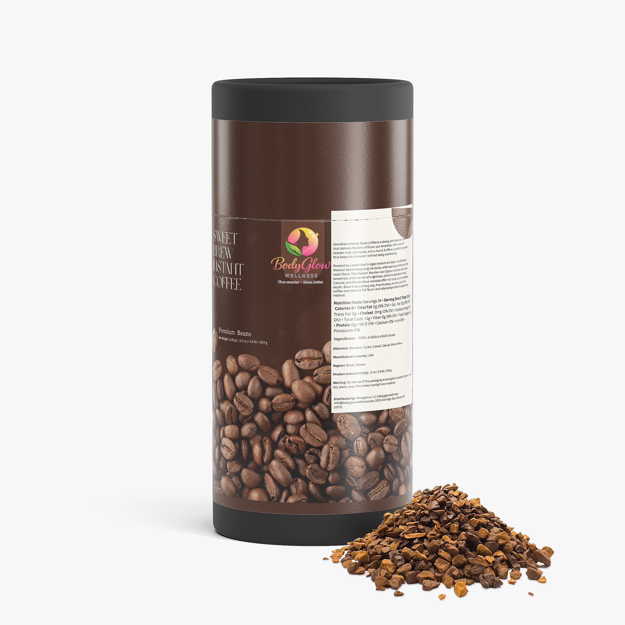 GlowBrew Dark Roast Coffee (Dark Roast)