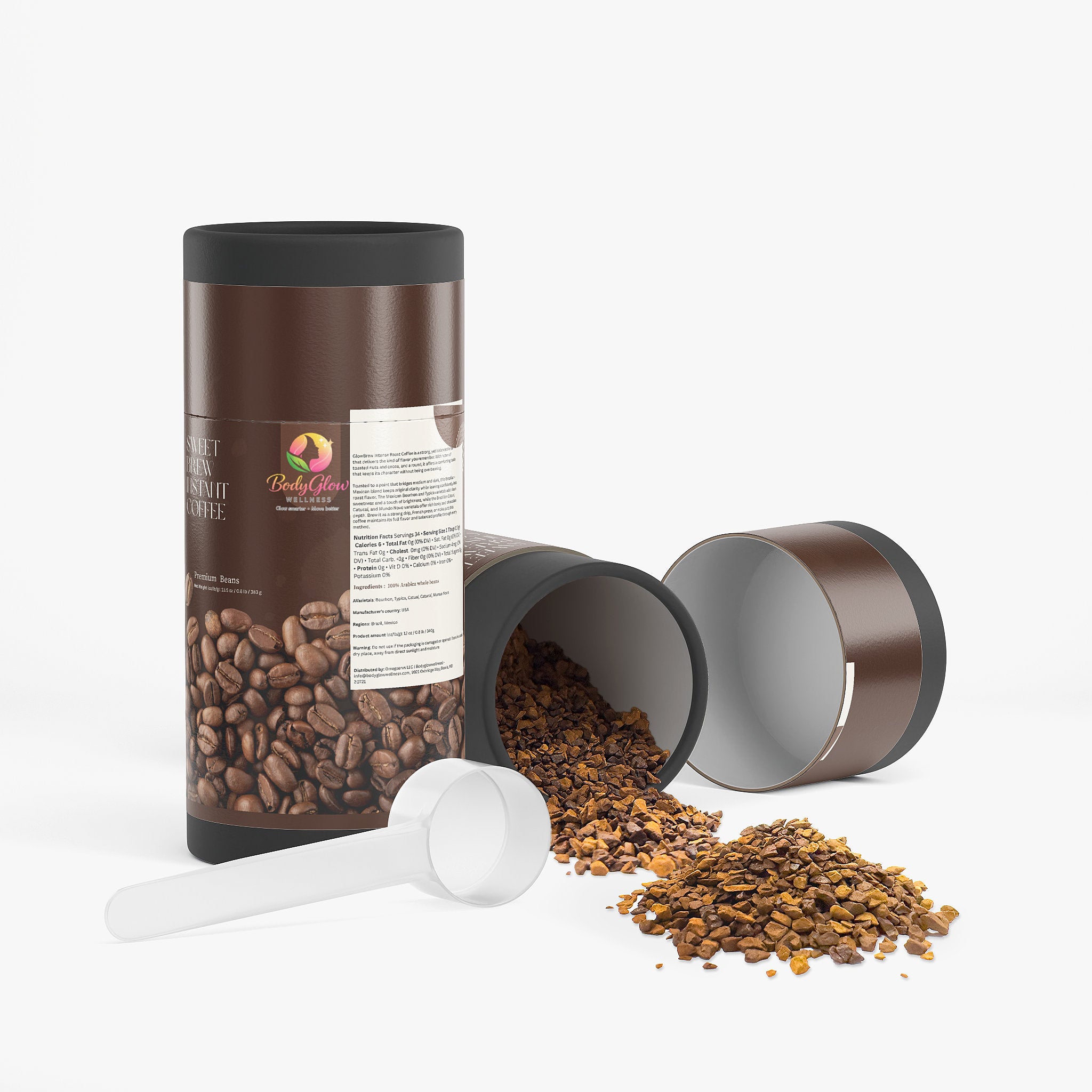 GlowBrew Dark Roast Coffee (Dark Roast)