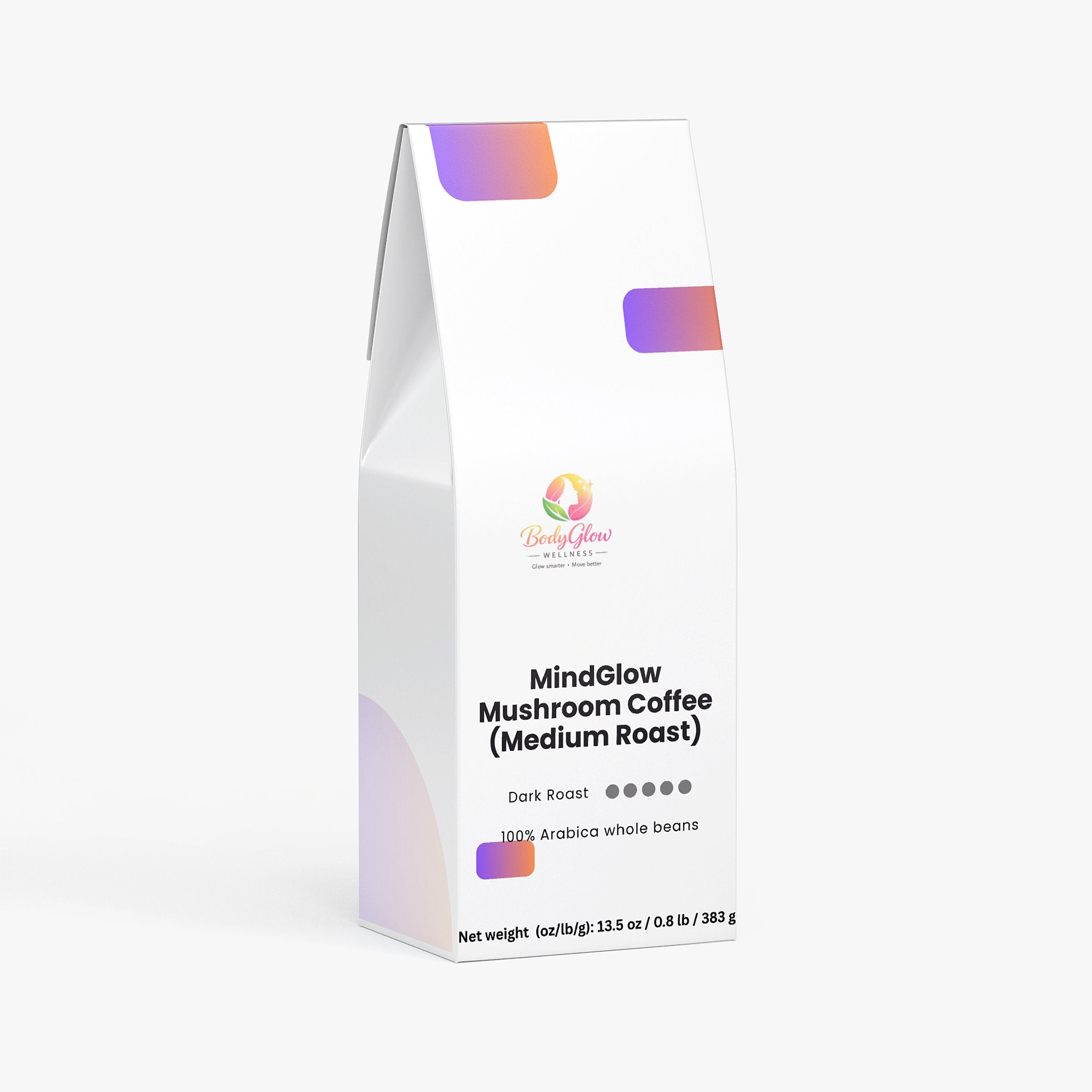 MindGlow Mushroom Coffee (Medium Roast)