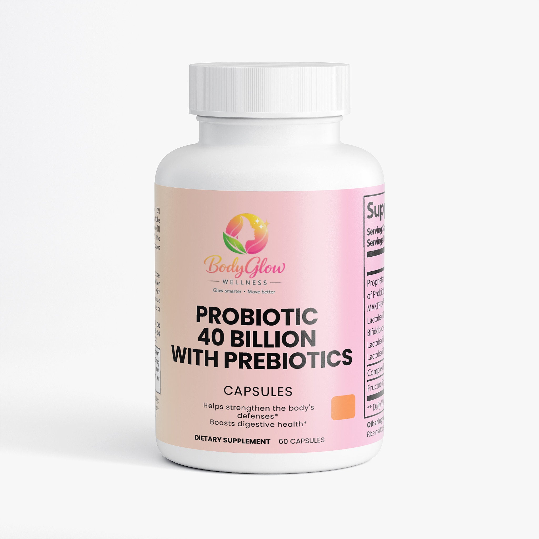 UltraGut Glow 40B with Prebiotics