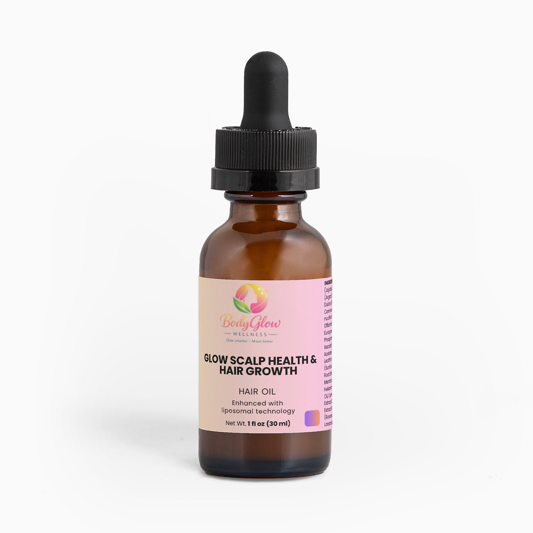 Glow Hair Oil for Scalp Health and Hair Growth