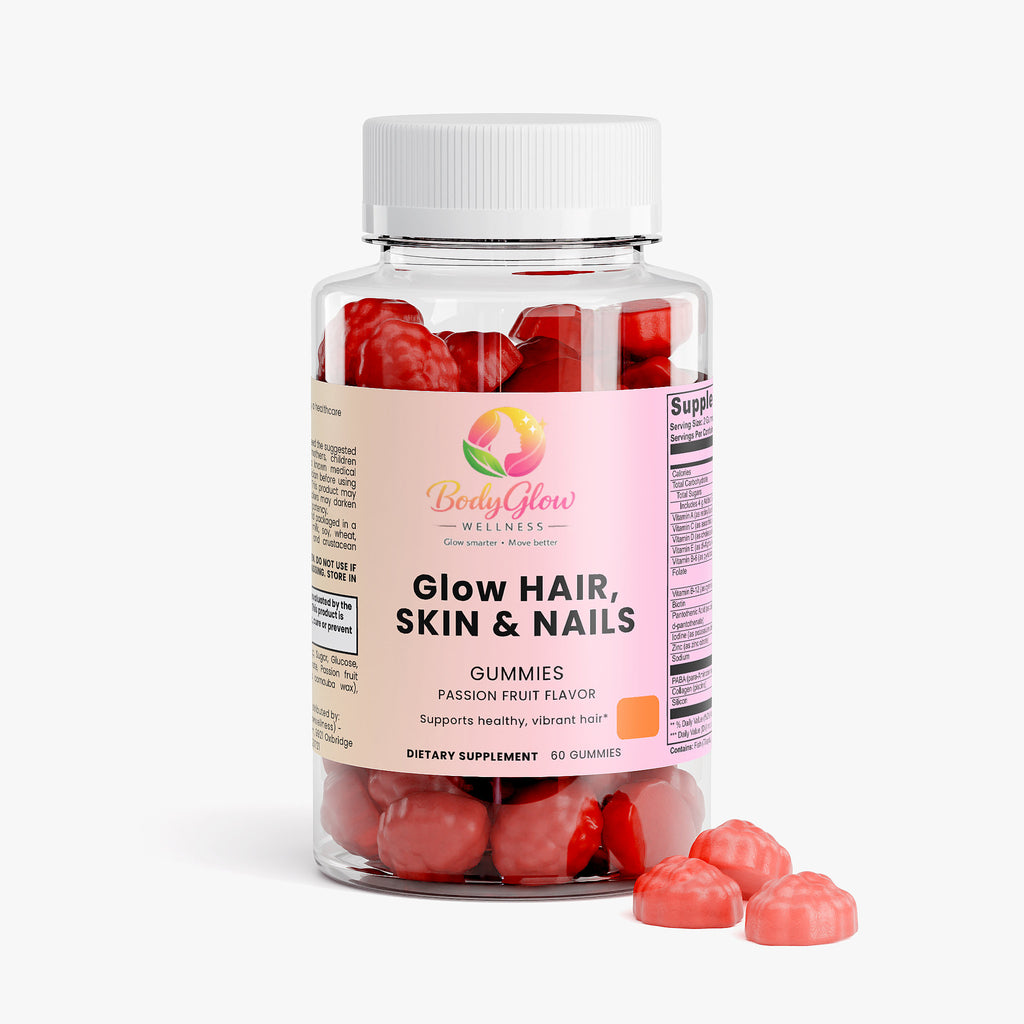 Glow Hair, Skin & Nails Gummies
