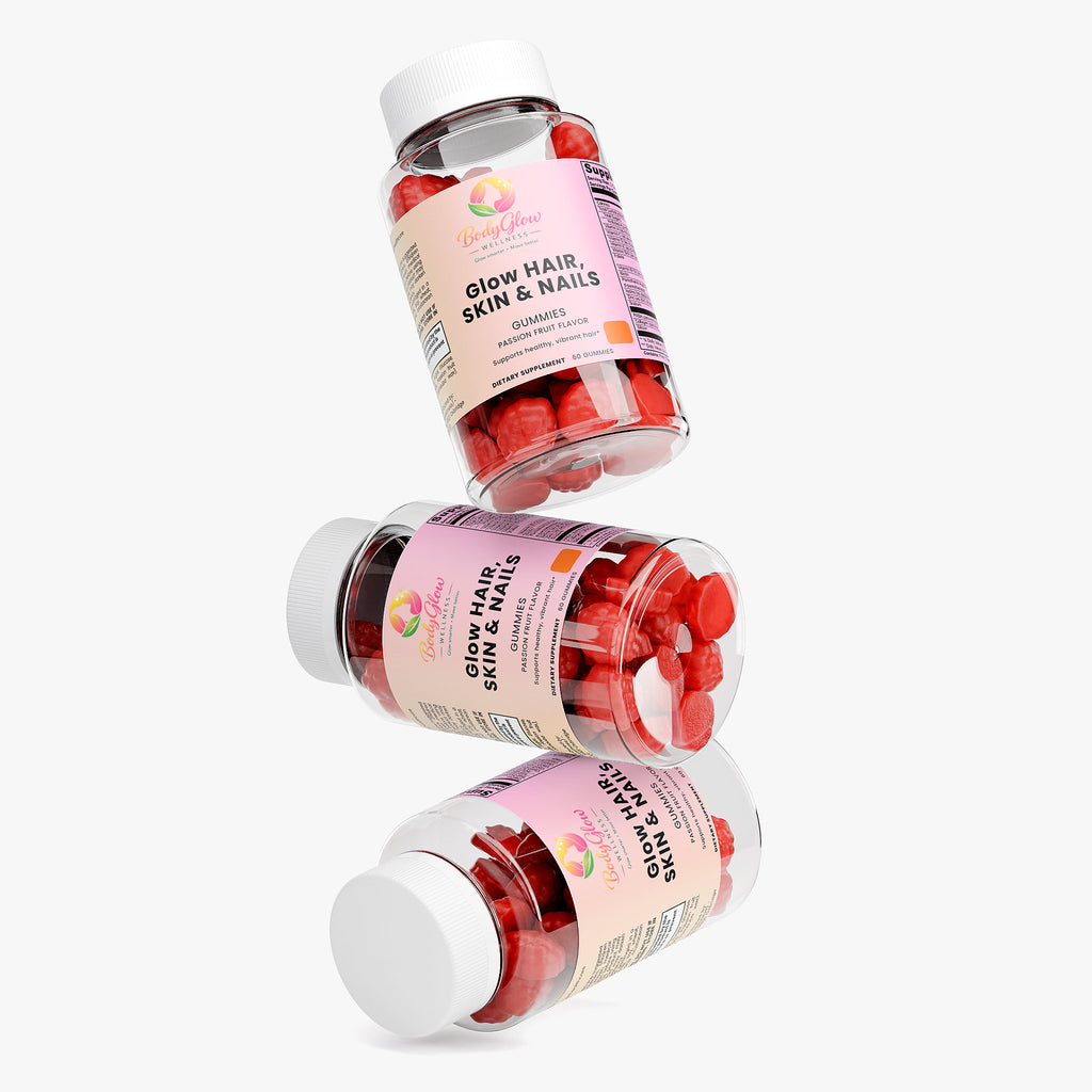 Glow Hair, Skin & Nails Gummies