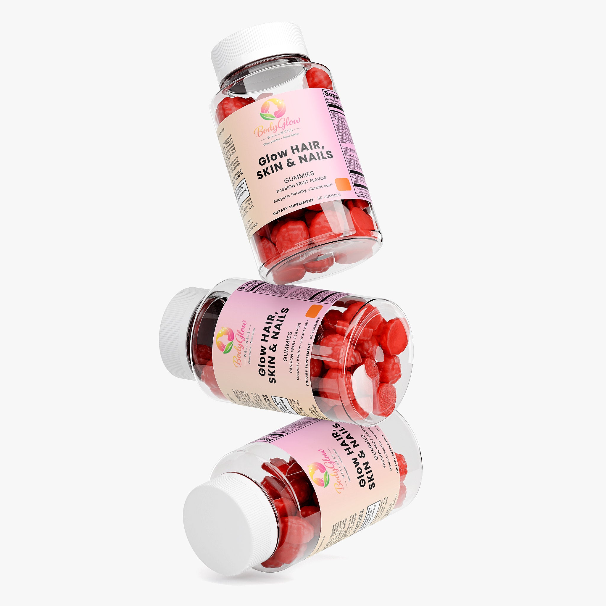 Glow Hair, Skin & Nails Gummies