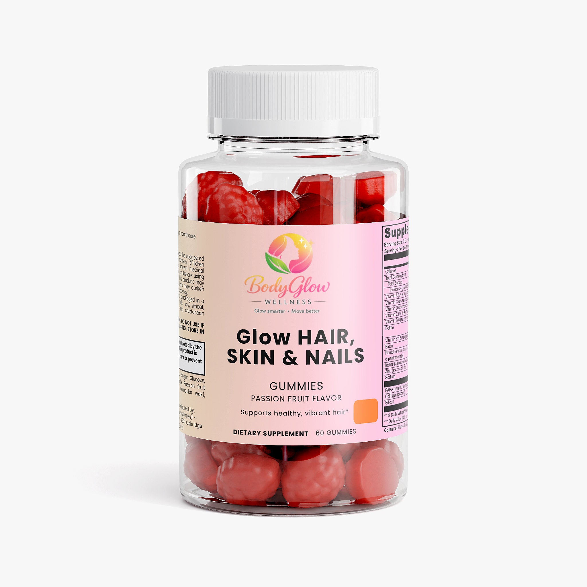 Glow Hair, Skin & Nails Gummies