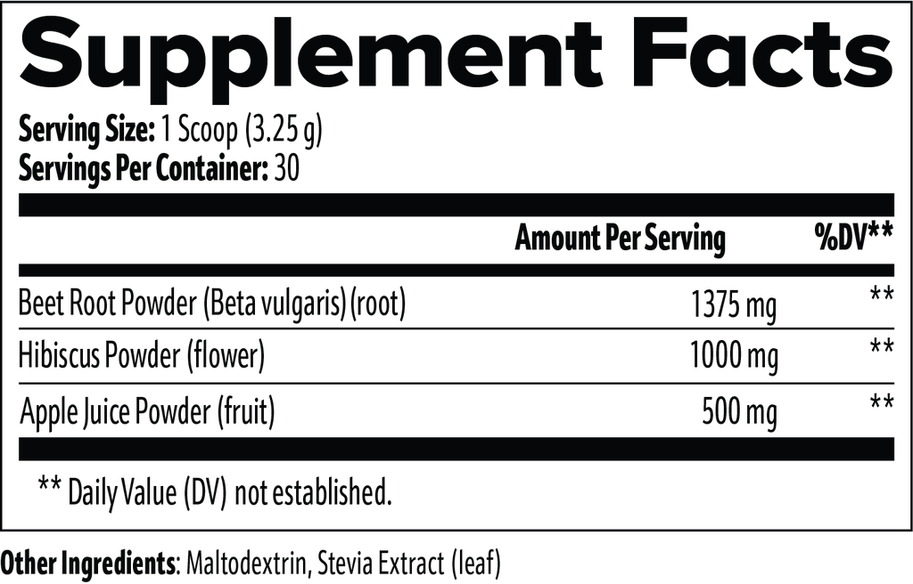 BeetGlow Performance Powder