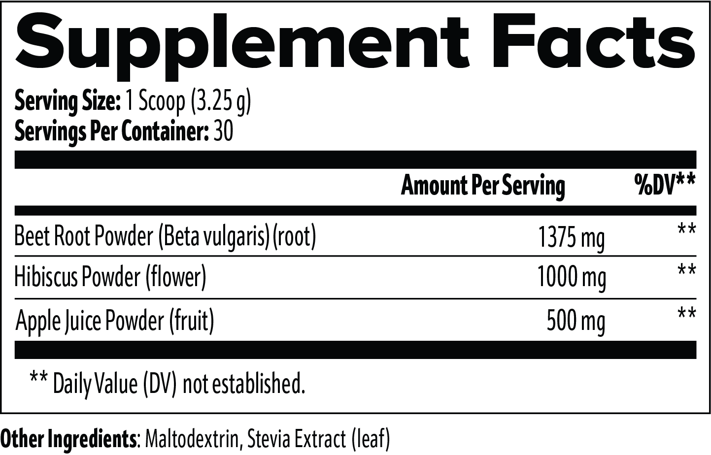 BeetGlow Performance Powder